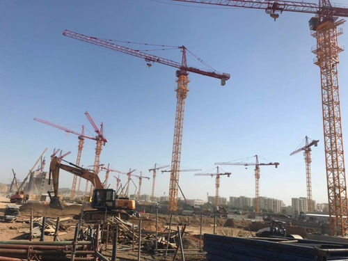 Gru fissa - SYT250(T7527-12) - SANY - a torre / per cantiere / di sollevamento