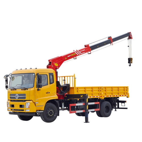 Gru montata su camion - SPS12500 - SANY - con braccio / telescopica / per cantiere