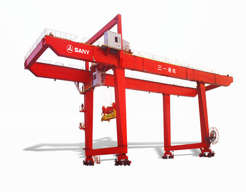 Gru a cavalletto su guida di scorrimento - RMG5508 - SANY - per container
