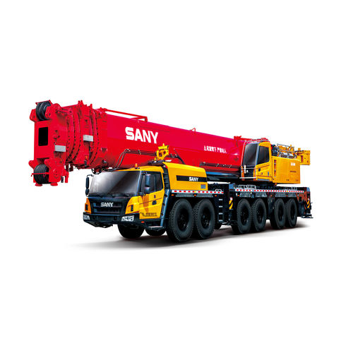Gru semovente - SAC5000S - SANY - con braccio / pieghevole / per facciate di edifici