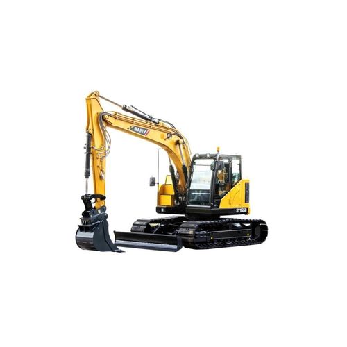 Escavatore intermedio - SY155U  - SANY - cingolato / diesel / per cantiere di costruzione