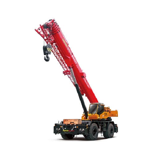 Gru mobile - SRC750C - SANY - telescopica / per terreno accidentato / di sollevamento