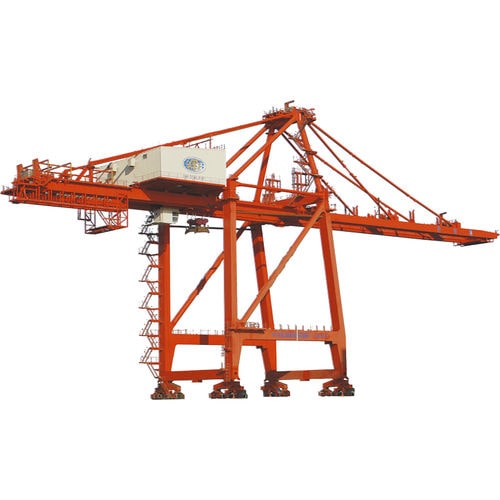 Gru a cavalletto su guida di scorrimento - STS4101S - SANY - per applicazioni marine / per container / per carichi pesanti