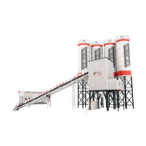 Centrale di betonaggio stazionario - HZS180F8 - SANY - continuo