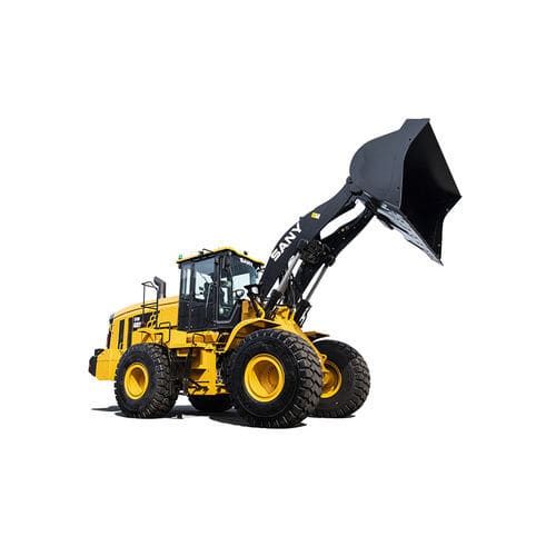 Pala gommata - SW405K - SANY - articolata / compatta / per cantiere