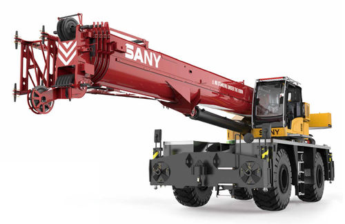 Gru mobile - SRC650T - SANY - telescopica / per terreno accidentato / di sollevamento