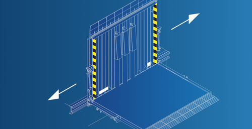 Pedana di carico automatica - PPVA - Promstahl WorldWide - verticale