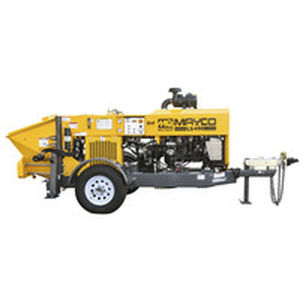 Pompa per calcestruzzo montata su rimorchio - LS450 - Multiquip, Inc. - per cantiere / a pistone