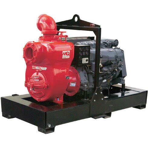 Pompa centrifuga - MQ600H - Multiquip, Inc. - per acque cariche / diesel / autoadescante