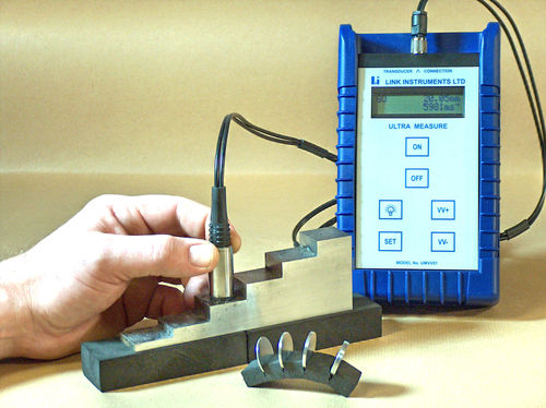 Misuratore di spessore portatile - UMVV01   - Link Instruments - portatile / ad ultrasuoni / con calibrazione manuale