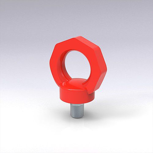 Anello di sollevamento con girella - 2131.10. series - FIBRO GmbH - filettato