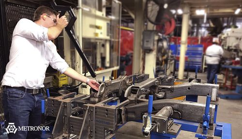 Sistema di misurazione di coordinate ad azionamento manuale - Metronor DUO Split - Metronor AS - portatile / per grandi pezzi / per automotive