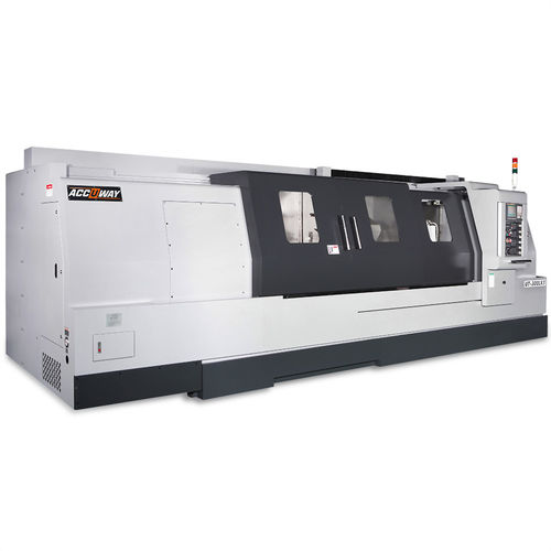 Centro di tornitura CNC - UT-300LX3 - Accuway Machinery - 3 assi / A2-8 / 12 utensili
