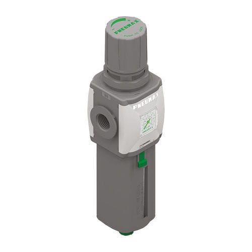 Filtro regolatore per aria compressa - Airplus - PNEUMAX - a membrana / in alluminio / filettato