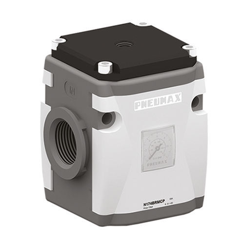 Regolatore di pressione pilotato - Airplus - PNEUMAX - per aria compressa / a pistone / monostadio