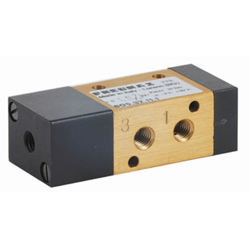Distributore pneumatico a cassetto - 80 series - PNEUMAX - ad azionamento pneumatico / azionato tramite solenoide / 3/2