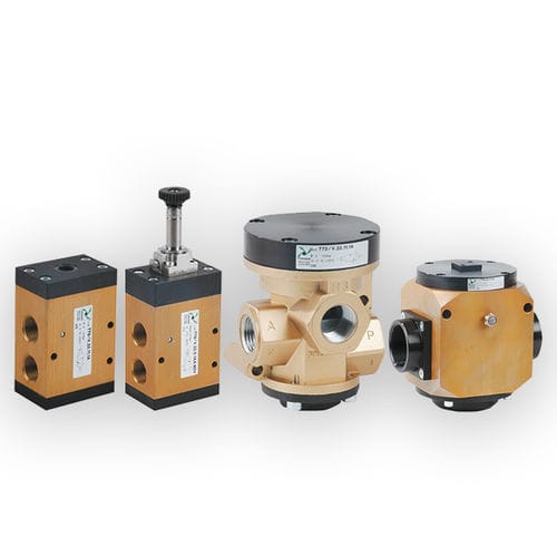 Distributore pneumatico a valvola - 700 series - PNEUMAX - ad azionamento pneumatico / azionato tramite solenoide / pilota