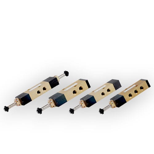 Distributore pneumatico a cassetto - 514/N  - PNEUMAX - azionato tramite solenoide / elettropneumatico / a 3 vie