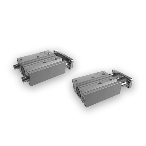 Cilindro guidato - 61 series - PNEUMAX - pneumatico / con asta / a doppio effetto