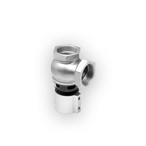 Valvola a pistone con guarnizione - PVV series - PNEUMAX - pneumatica / per controllo di flusso / in alluminio anodizzato