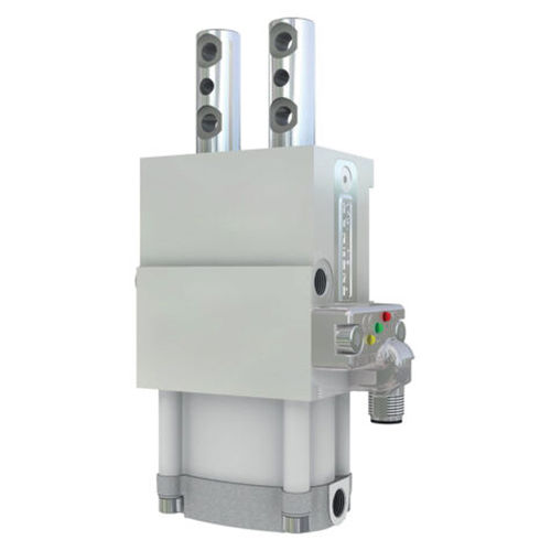 Elemento di centraggio pneumatico - F series - PNEUMAX - retrattile / a doppio stelo