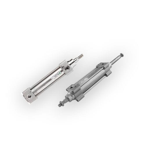 Cilindro pneumatico - Steel line series - PNEUMAX - a pistone / in acciaio inossidabile / ISO 15552