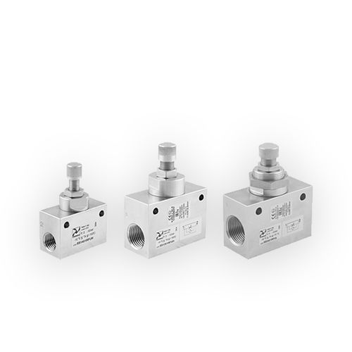 Regolatore di portata per aria - Steel line series  - PNEUMAX - per gas / in acciaio inossidabile / ATEX