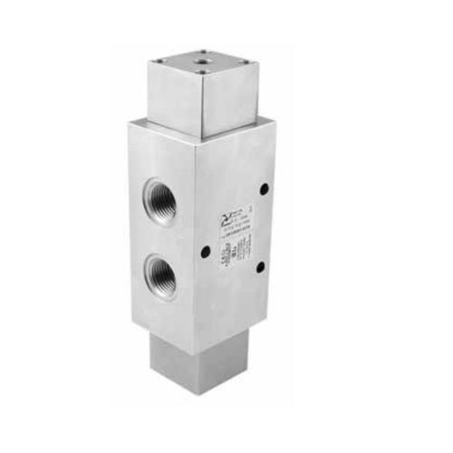 Elettrovalvola a comando diretto - SS125 series - PNEUMAX - a 5 vie / per gas / in acciaio inossidabile