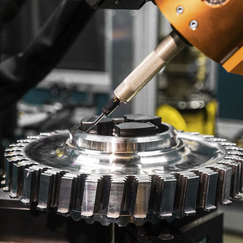 Cella robotizzata di sbavatura - Acme Manufacturing - per profilatura / per l'industria automobilistica / per il settore aeronautico