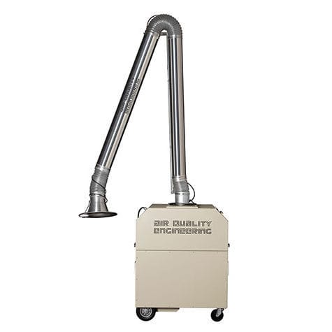 Aspiratore di fumo mobile - AQE2000 - Air Quality Engineering - di saldatura / di rettifica / a cartuccia