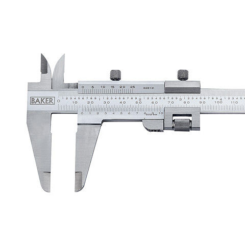 Calibro a corsoio Vernier - VCF series  - Baker Gauges India Private Limited - in acciaio inossidabile