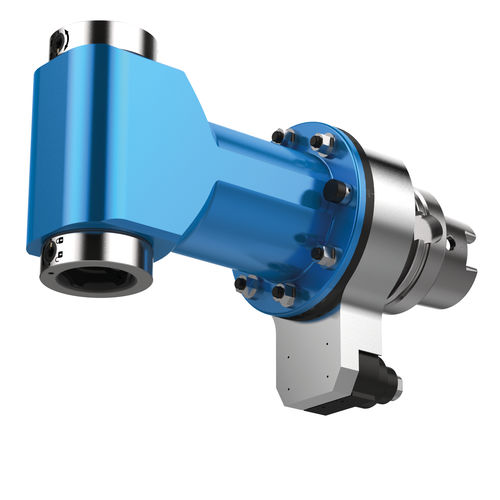 Testa angolare a doppia faccia - BENZ DUO WZX - BENZ Tooling - 90° / per unità di lavorazione / di fresatura