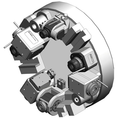 Utensile motorizzato VDI - BENZ Tooling - DIN / Duplomatic / per torretta portautensili