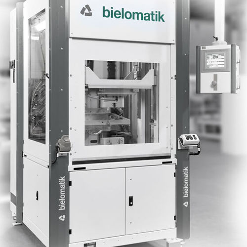 Macchina saldatrice a piastra riscaldante - bielomatik GmbH - automatica / per plastica / verticale