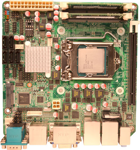 Scheda madre mini-ITX - Q87IX - Corvalent - Intel Q87 / DDR3 SDRAM / industriale