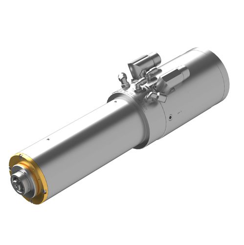 Elettromandrino per fresatura - MFW-825 - FISCHER AG - Präzisionsspindeln - a motore asincrono / con cambia utensile automatico / con bloccaggio pneumatico