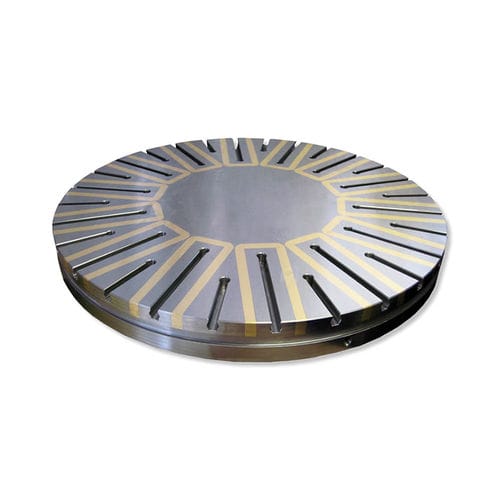 Piano magnetico elettro-permanente - RadialTec - MAG AUTOBLOK TECNOMAGNETE - circolare / per rettifica / per tornitura
