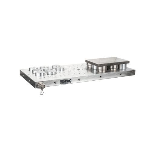 Piano magnetico elettro-permanente - MILLTec - MAG AUTOBLOK TECNOMAGNETE - rettangolare / per centro di lavorazione / per fresatura