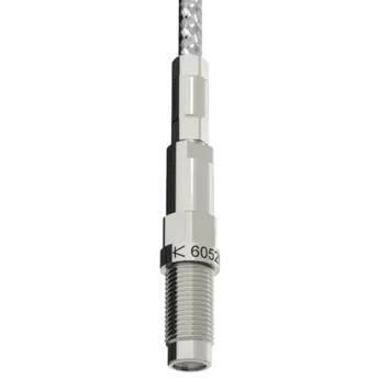 Sensore di pressione assoluta - 6052C series - KISTLER - piezoelettrico / filettato / per gas