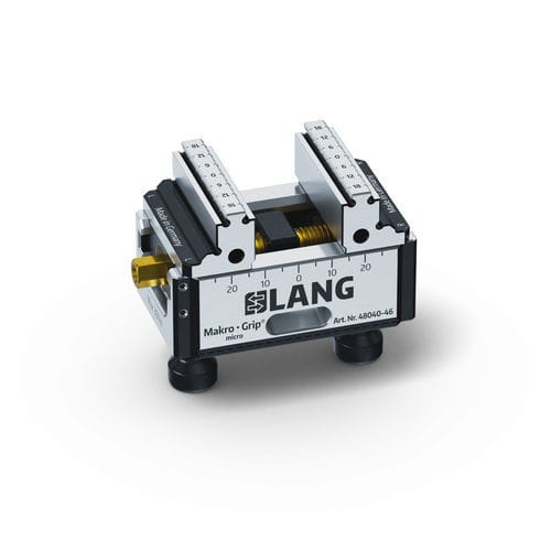 Morsa per macchina utensile - 48040-46 - LANG Technik - per macchina utensile a 5 assi / per fresa / 5 assi