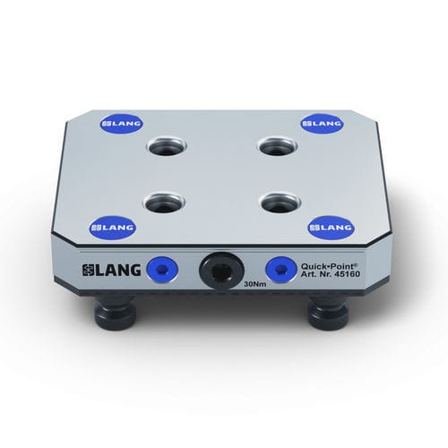 Sistema di bloccaggio e centraggio per macchina utensile - 45160 - LANG Technik - a piastra di serraggio modulare / a sistema di serraggio multiplo / di grande precisione