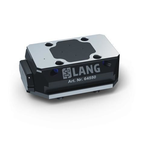 Sistema di bloccaggio e centraggio per macchina utensile - 64550 - LANG Technik - a piastra di serraggio modulare / di grande precisione / per lavorazione meccanica 5 assi