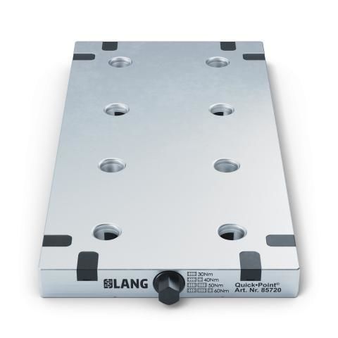 Sistema di bloccaggio e centraggio per macchina utensile - 85720 - LANG Technik - a piastra di serraggio modulare / a sistema di serraggio multiplo / di grande precisione