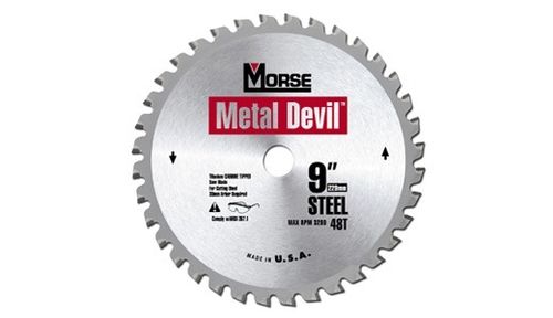 Lama per sega circolare - Metal Devil - M. K. Morse - in carburo / per legno
