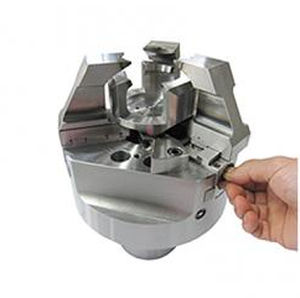 Mandrino automatico - QJC II series - MMK Matsumoto Europe - 3 ganasce / a ricambio rapido / per pezzi da lavorare