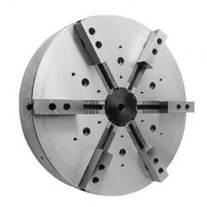 Mandrino automatico - HHA series - MMK Matsumoto Europe - 3 ganasce / con foro passante / per lavorazione
