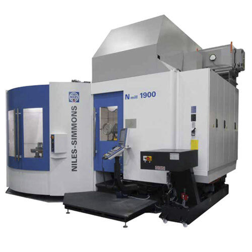 Centro di lavoro 5 assi - NMILL 1900 - Niles-Simmons Industrieanlagen - verticale / a portale / HSK F63