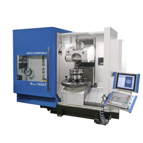 Centro di lavoro CNC 5 assi - NMILL 1400T - Niles-Simmons Industrieanlagen - verticale / HSK-63 / HSK-100
