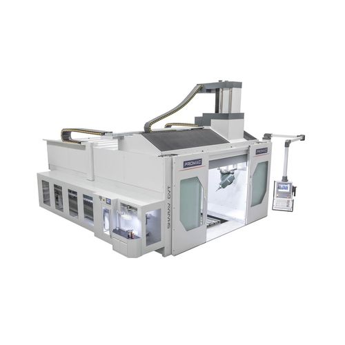 Centro di lavoro CNC a tavola fissa - SHARAV GVT - Promac S.r.l. - 3 assi / 5 assi / 4 assi