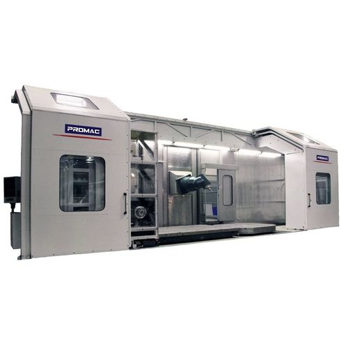 Centro di lavoro CNC 5-6 assi - ETESIAN HMC - Promac S.r.l. - 4 assi / orizzontale / a montante mobile